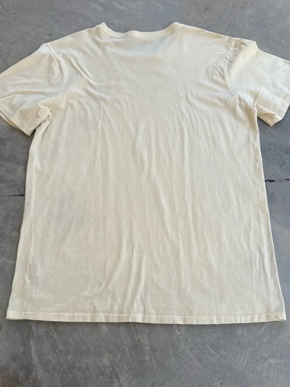 Denim & Supply Ralph Lauren Pin Up Girl Graphic T-Shirt Cream